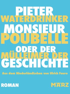 cover image of Monsieur Poubelle oder